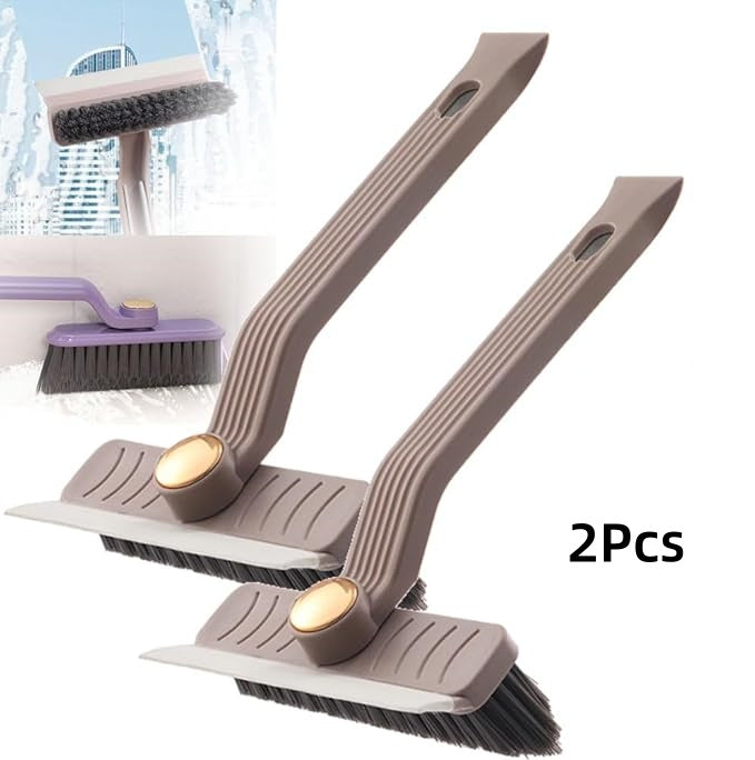 2Pcs Multi-Function Rotating Crevice Cleaning Brush, 360° Rotating No Dead Corners Crevice Gap Brush