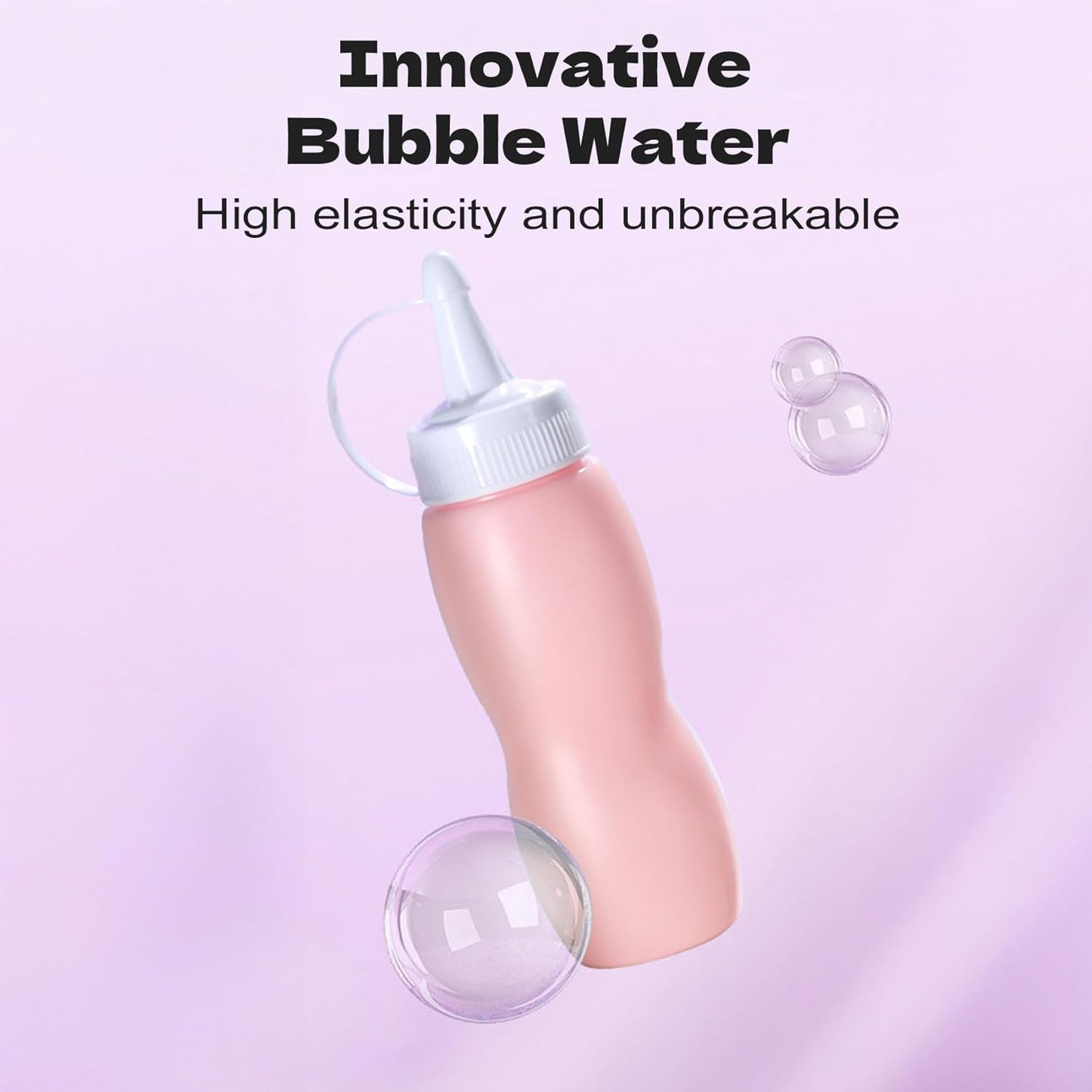Rechargeable Automatic Electric Bubble Machine Colorful Lights & Music