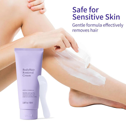 Body Hair Removal Cream for Women & Men- Hair Removal for Body Legs 2-in-1
