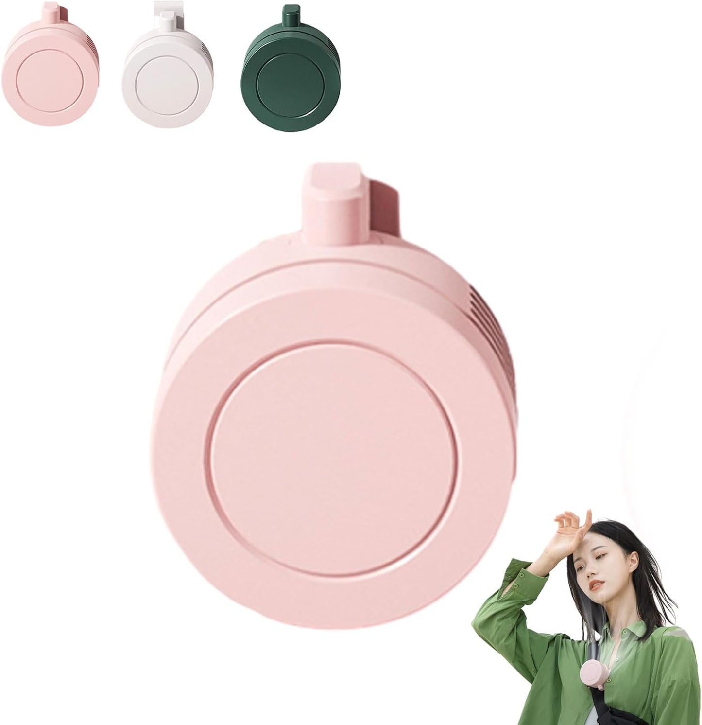 Portable Mini Waist Clip Fan, 360 Degree Clip On Air Cooler