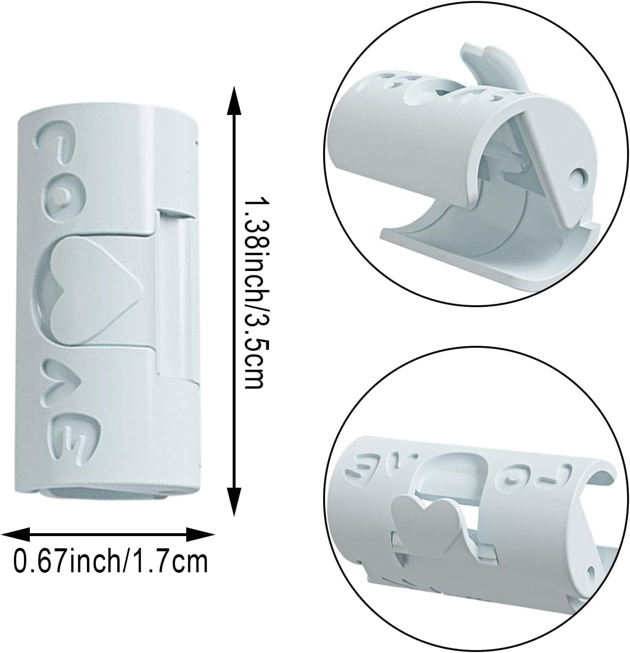 6PCS Invisible Sheet Clips Household Non-Slip Needle-Free