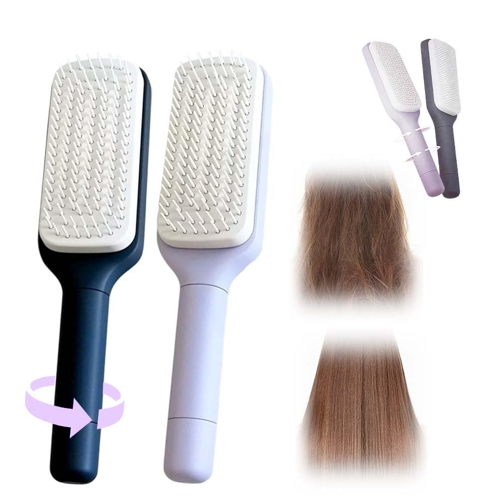 Self Cleaning Hair Brush, 2026 New Anti-Static Hair Brush