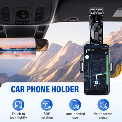 Car Phone Holder 1080 Rotatable and Adjustable