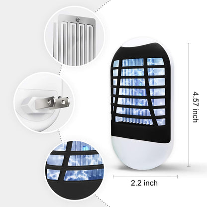 Bug Zapper Indoor,Fly Trap for Indoors Electronic Mosquitoes Killer Mosquito Zapper