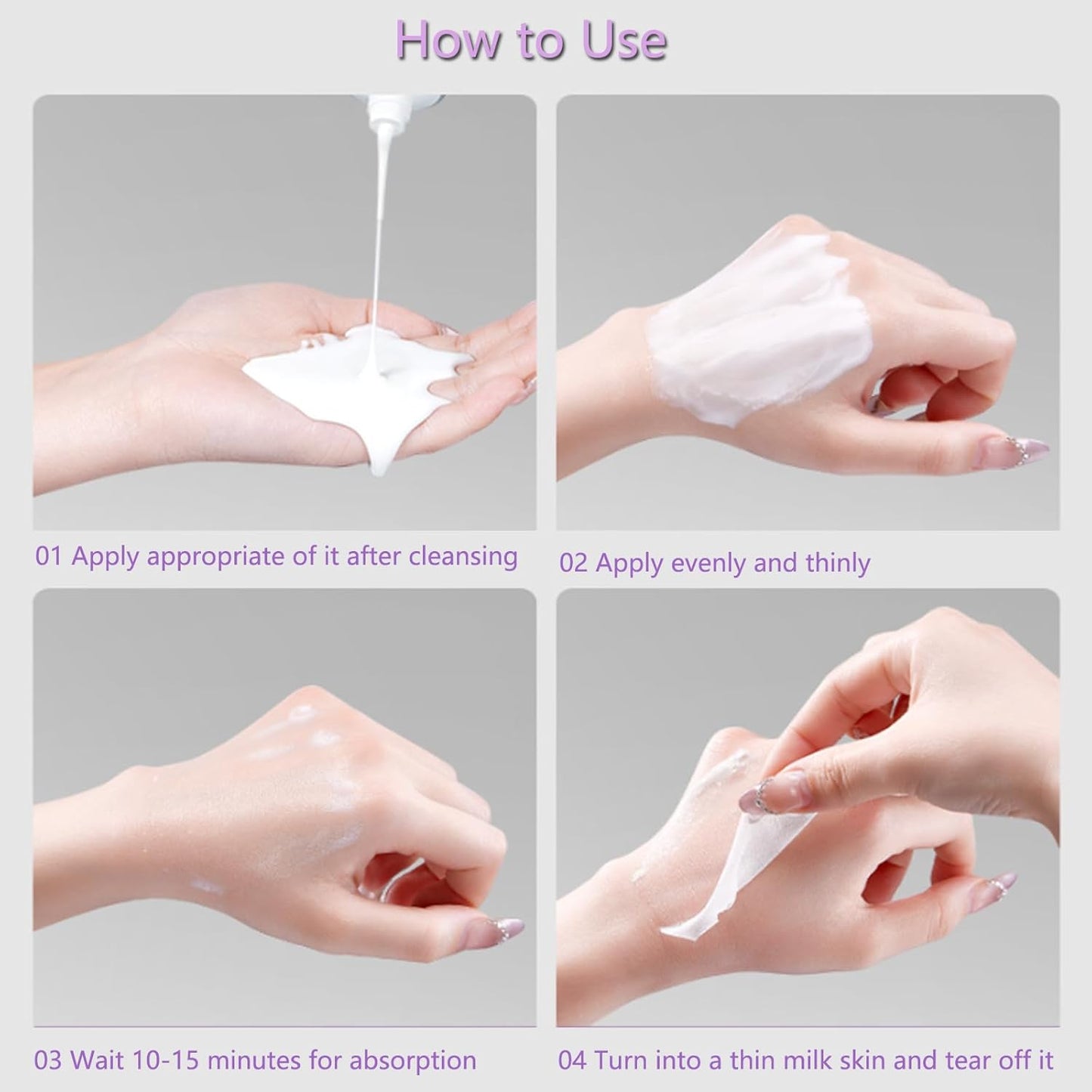 Collagen Night Wrapping Peel Off Facial Mask for Korean Glass Skin