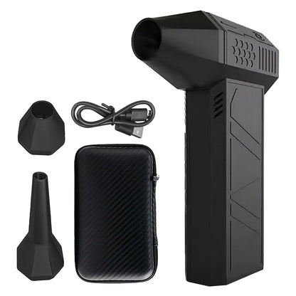 Turbo Jet Blower, 130000 RPM Portable Mini Jet Fan, Electric Air Duster with Adjustable Speed