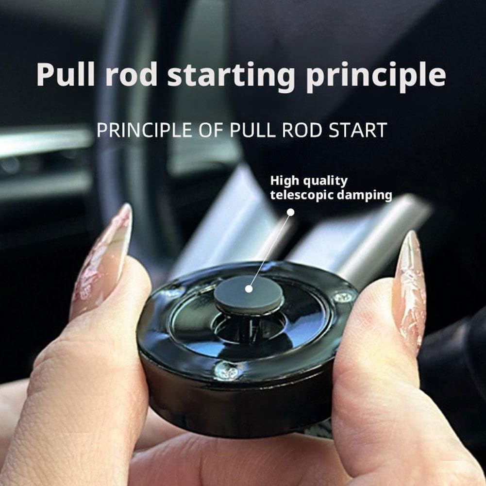 Car Joystick Push Start Button Cover, Car Starter Engine Start Stop Button Cover