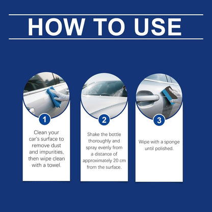 Automotive Paint Coating Care, Car Interior Maintenance Liquid, Polishing and Stain Removal, Nano-coating Spray