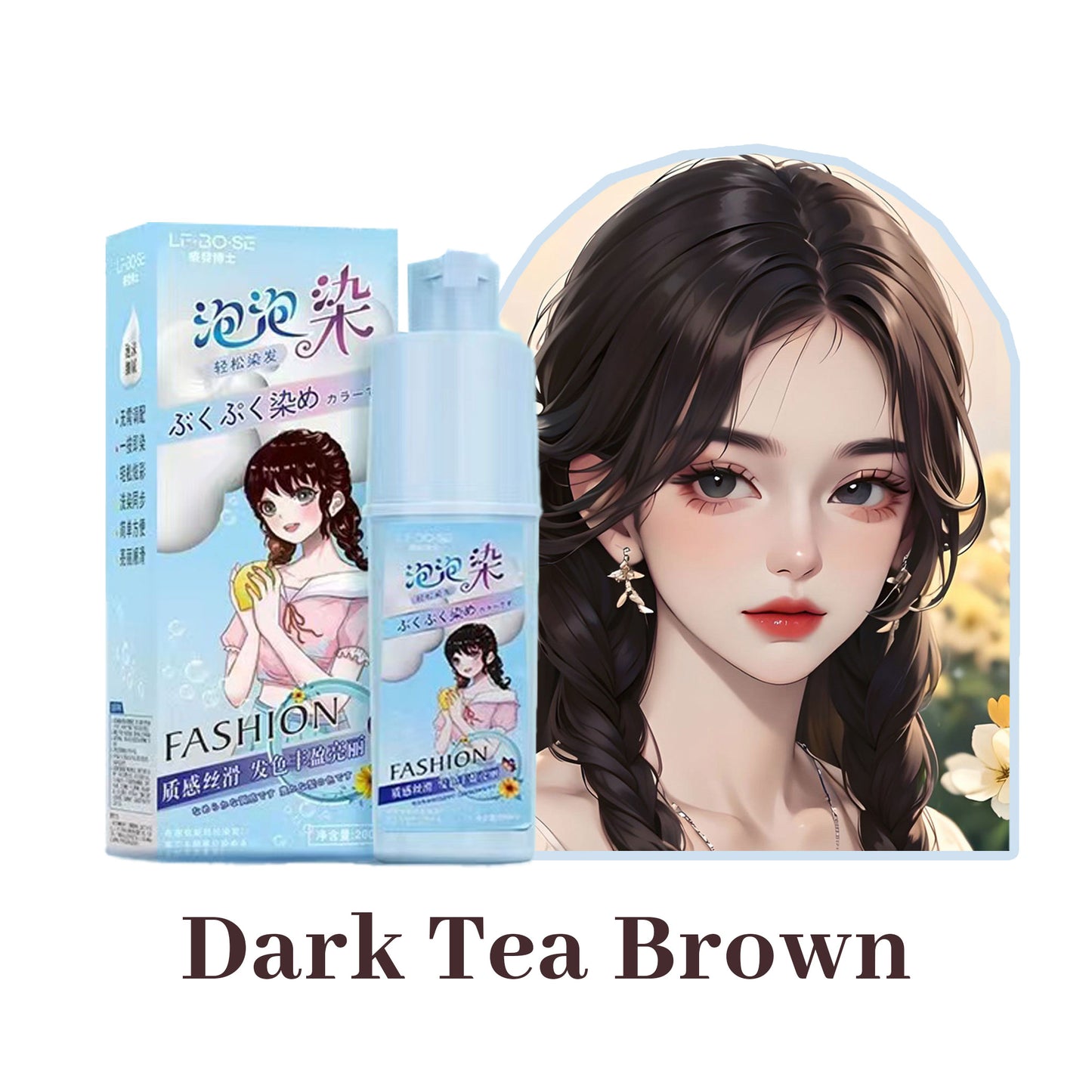 Bubble Hair Color, Hair Color Dyeing Kit