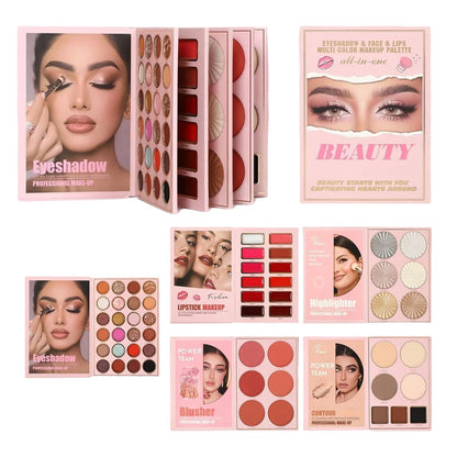 Colorful Blush Face Makeup Set