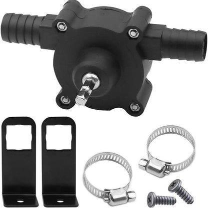 Portable Drill-Powered Water Pump