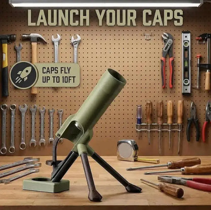 Beer Bottle Mortar Opener, Pop-Up Beer Opener