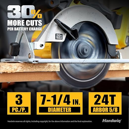 7-1/4 Inch Framing Circular Saw Blade