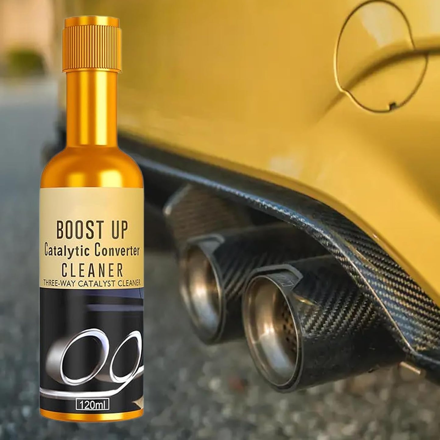 2PCS Car Vehicle Engine Catalytic Converter Cleaner Deep Cleaning Multipurpose