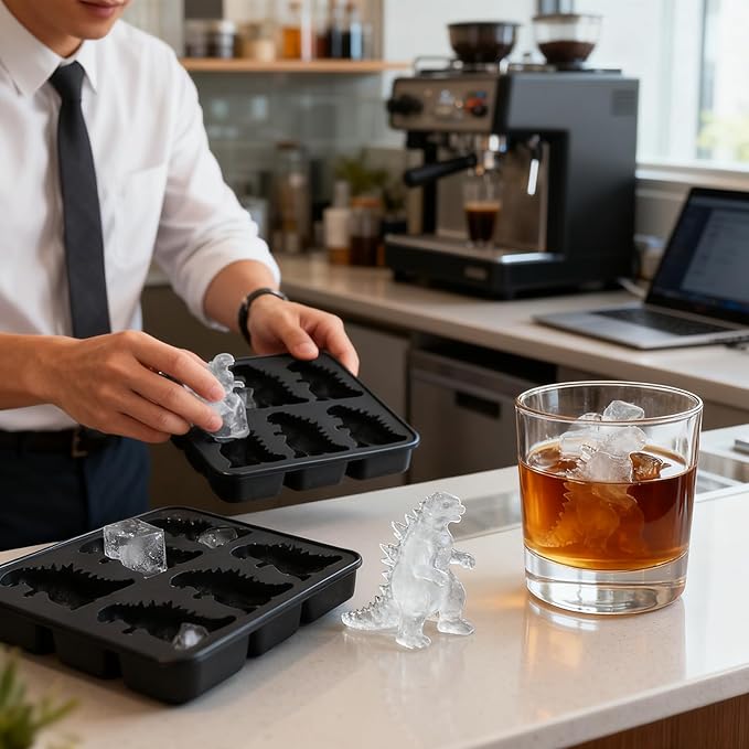 Godzilla Ice Cube Molds