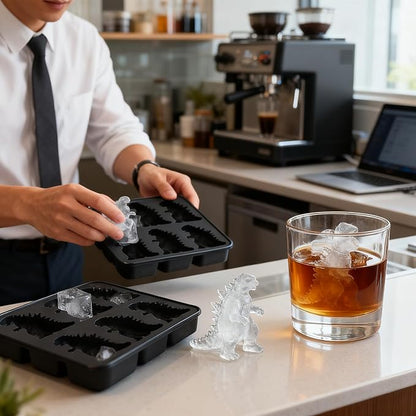 Godzilla Ice Cube Molds