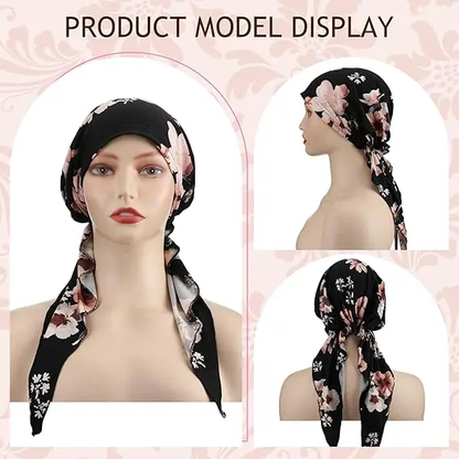 4PCS Women's Headscarf Cap