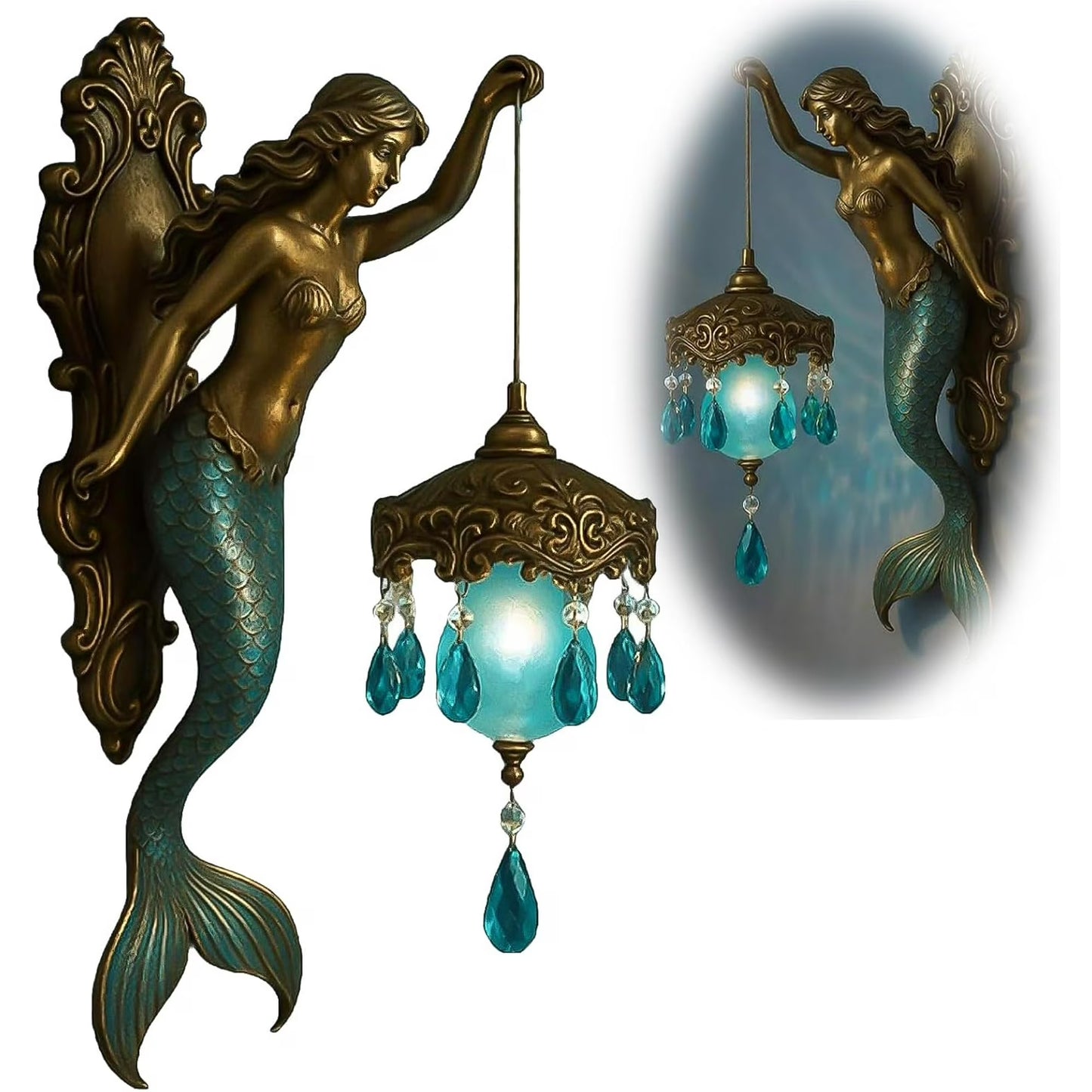 Mermaid Wall Lamp