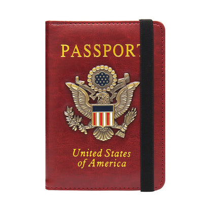 Leather Passport Holder for Travel Passport Cover Passport Wallet Case