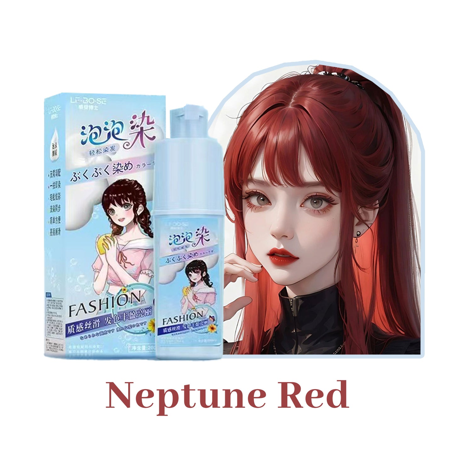 Bubble Hair Color, Hair Color Dyeing Kit