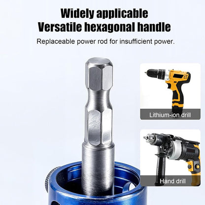 New Broken Pipe Extractor Tool, 3 In 1 Electric Drill Manual Broken Pipe Valve Extractor Tool