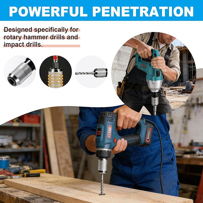 Electric Wrench to Hammer Conversion Adapter