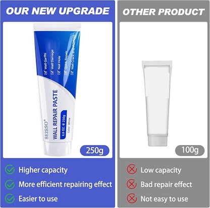 Eco-Friendly Wall Repair Paste, Repairs Leaks, Waterproofs And Prevents Mold