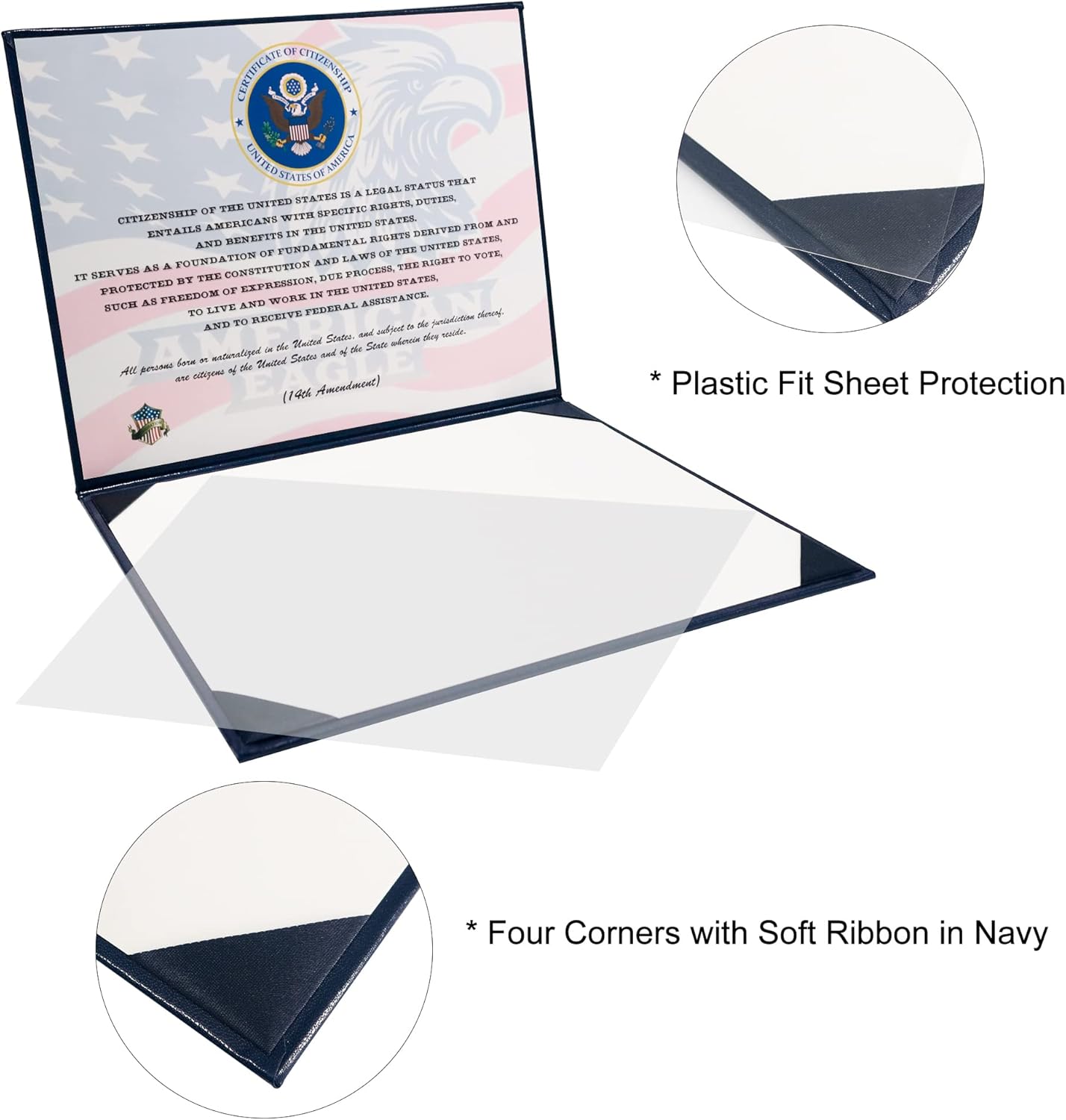 Certificate Holder Folder for US Citizenship
