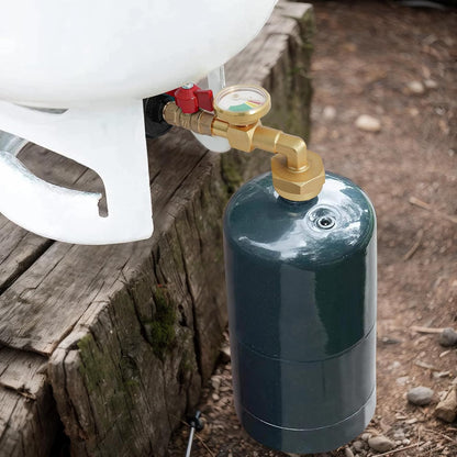 Propane Refill Adapter for 1lb Tanks for Refillable Propane Cylinder