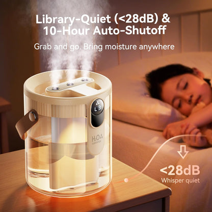 Cool Mist Humidifier for Office Home Plant Baby
