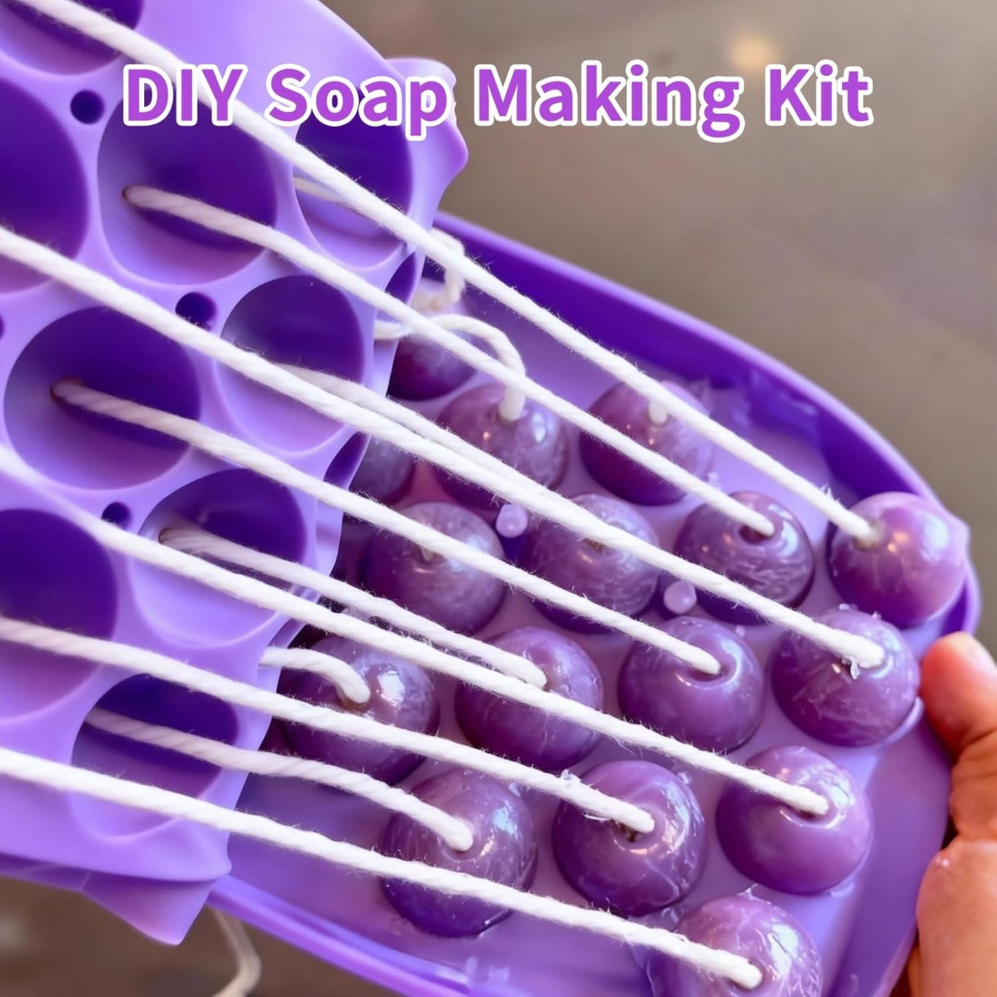Silicone Soap Molds, DIY Grape Soap Making for Beginners