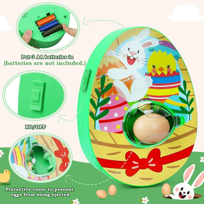 Egg Decorating Spinner, Easter Egg Decorator Kit, 3 Eggs 8 Markers