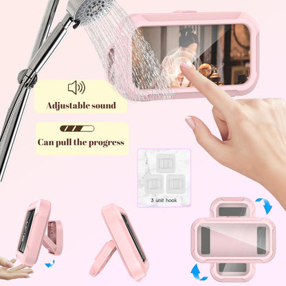Upgraded Universal Shower Phone Holder - 360° Rotatable & Extendable Waterproof