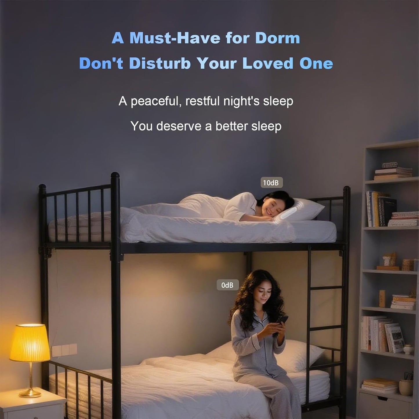 Portable Wireless Speaker For Sleeping Bone Conduction Under Pillow