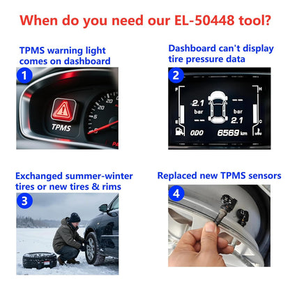 EL-50448 GM TPMS Tire Pressure Sensor Reset Tool
