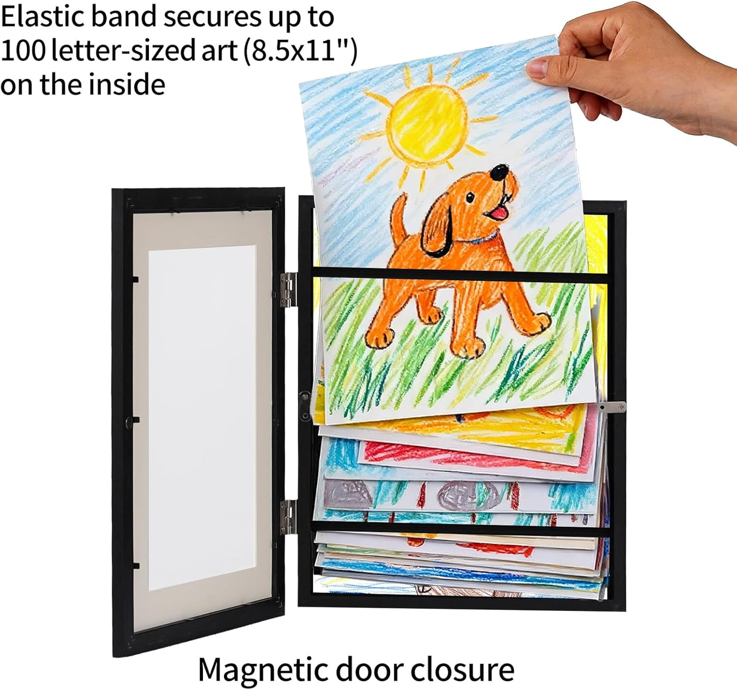 Kids Artwork Frames Changeable for Kids Artwork 6*8inch