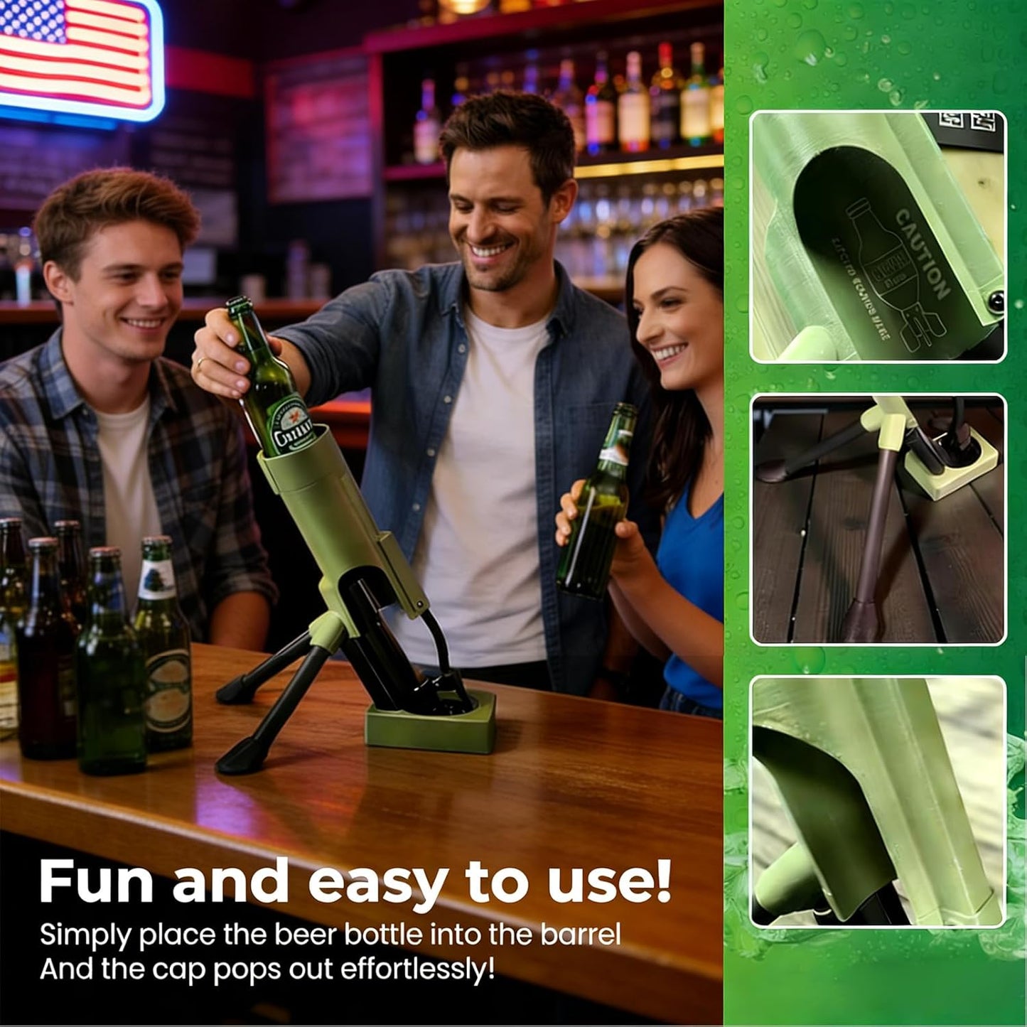 Beer Bottle Opener Party Bar Desk Decor