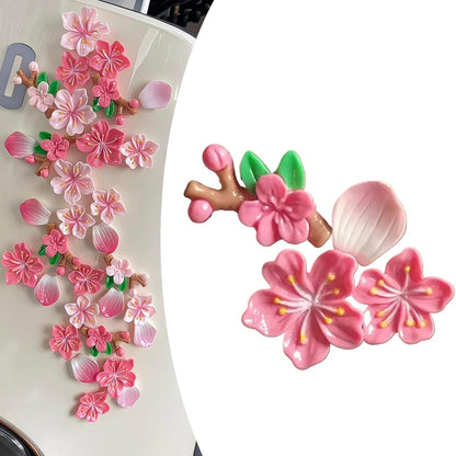 32PCS 3D Cherry Blossom Car Decal Stickers