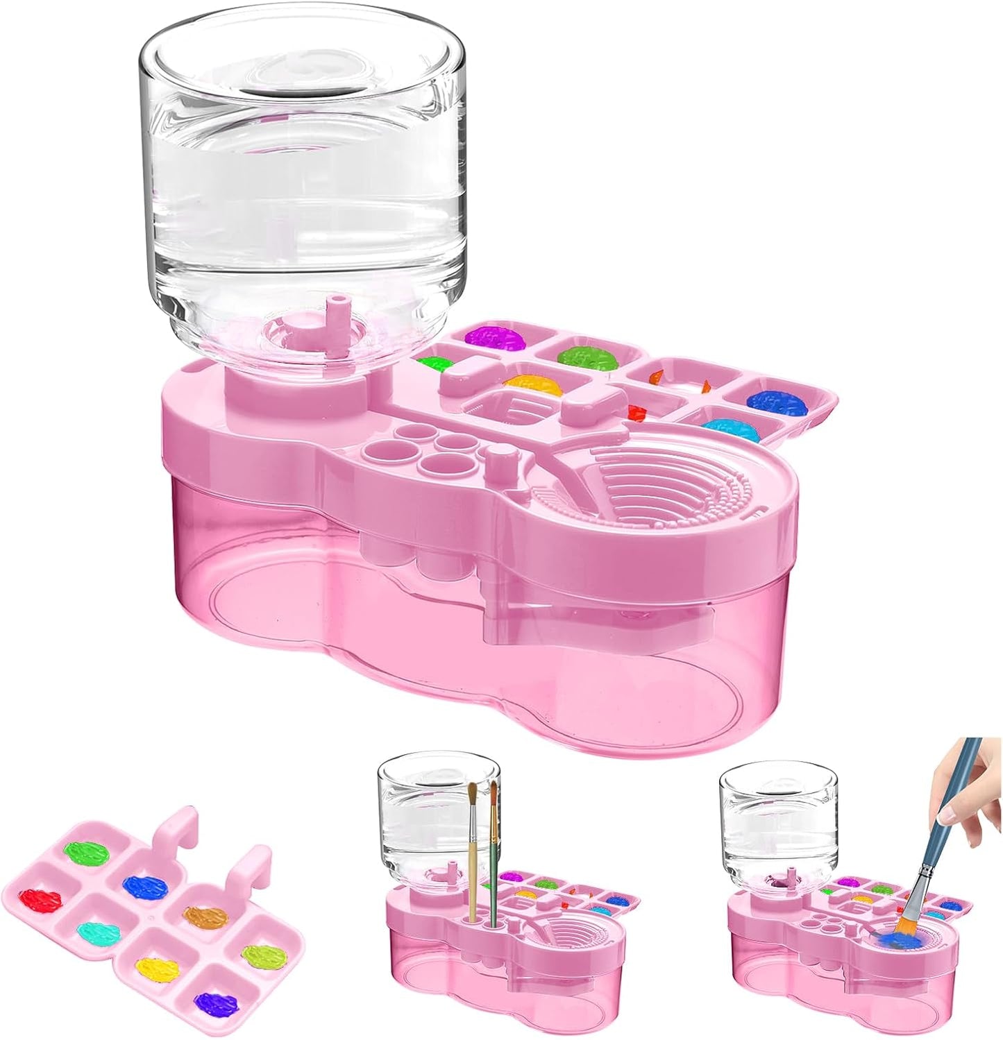 Paint Brush Cleaner Tool - Brush Washer Painting Station