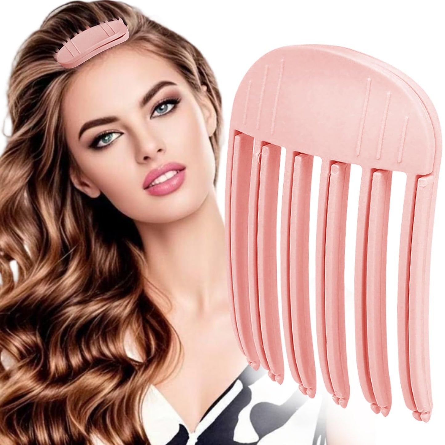 Root Clips for Curly Hair Volume, Magic Volumizing Hair Clips for Creating Fluffy Bangs & Lifting Roots