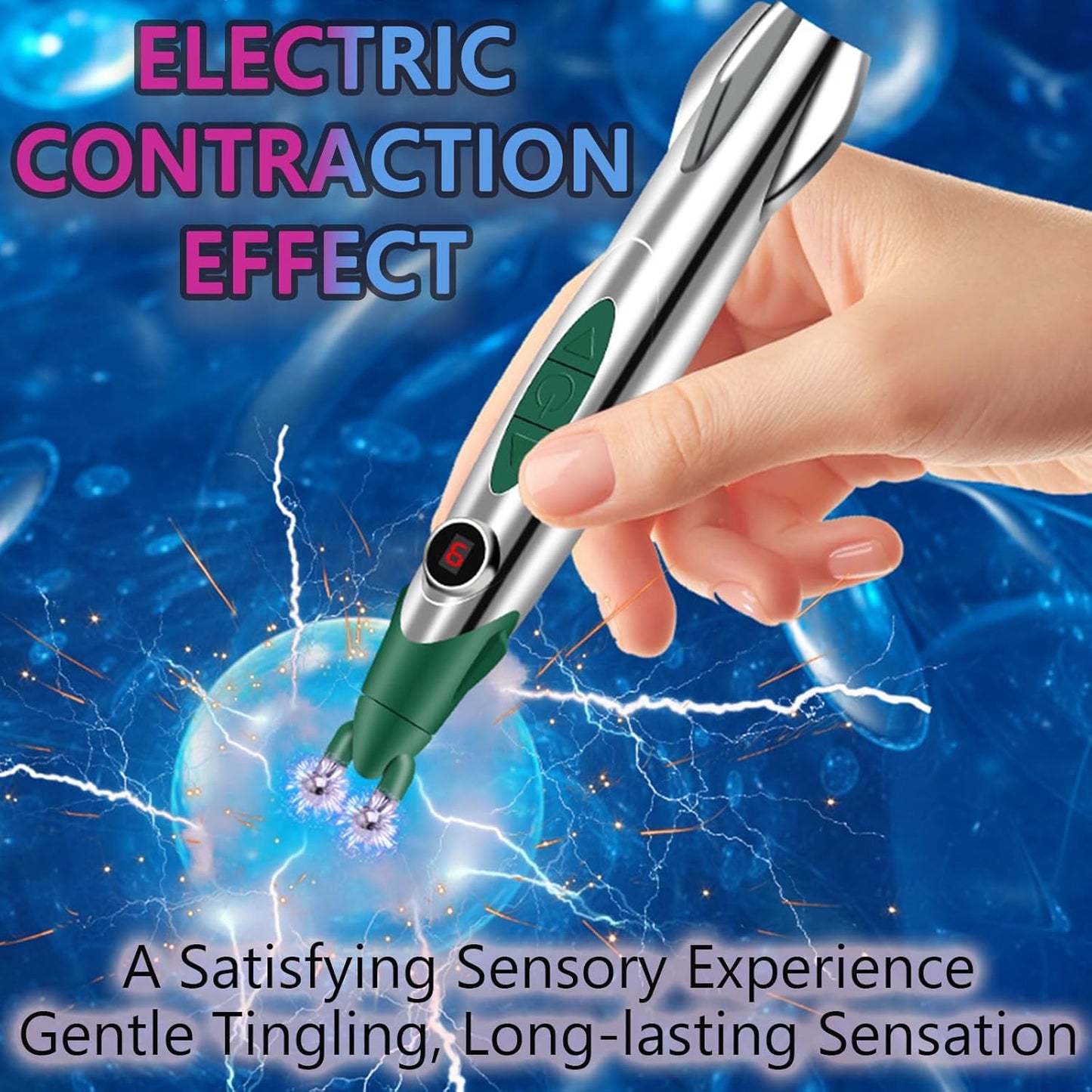 Electric Acupuncture Pen, Meridian Massage Pen for Muscle Relaxation