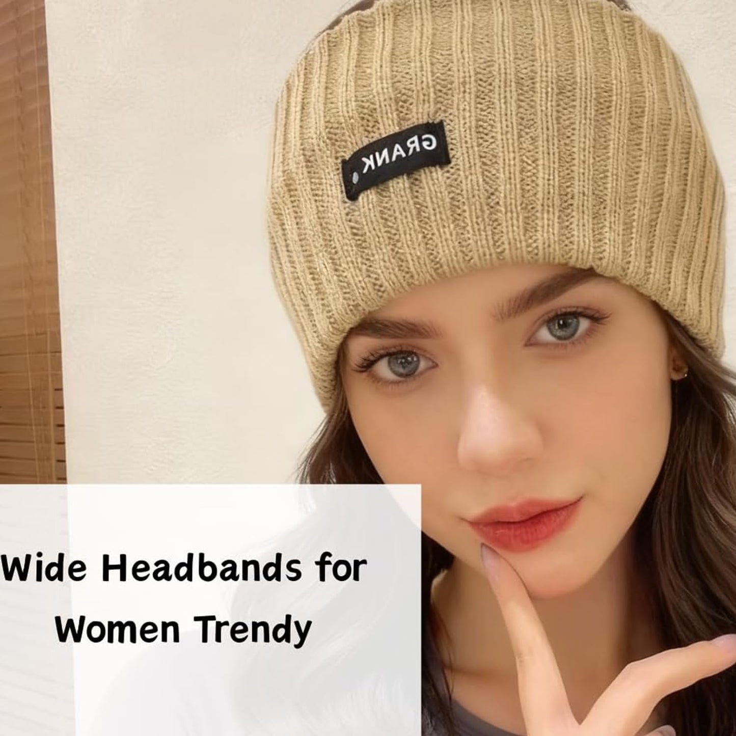 4Pcs Knitted Headband Women's Fashion Running Sweat-Absorbing Sports Headband