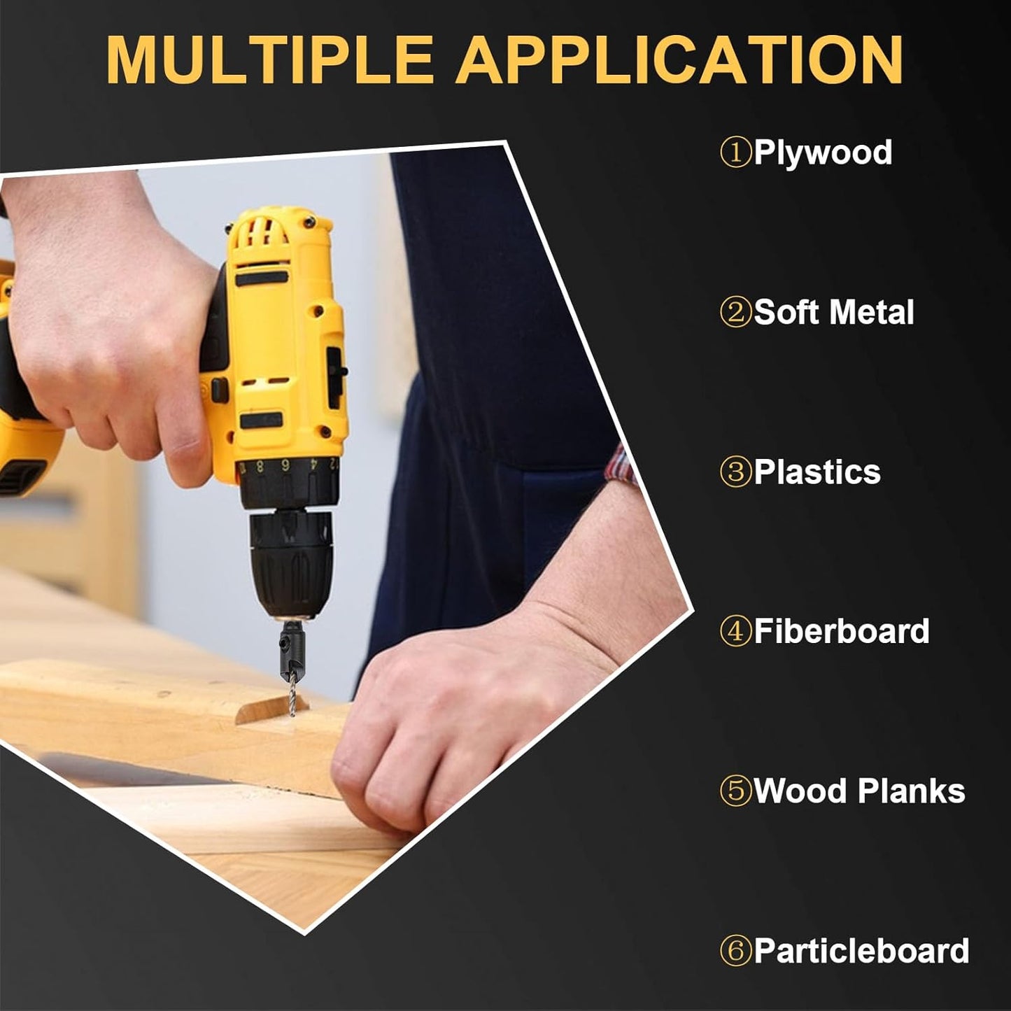 20Pcs/set Half Time Drill Driver Swivel Multi Screwdriver Bit Sets