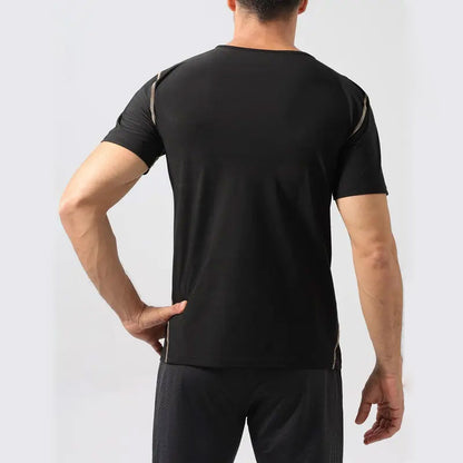 Men’s Lightweight Short-Sleeve Workout Shirts - Gym Athletic Activewear