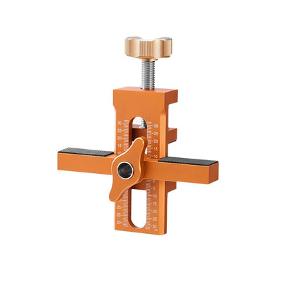 Aluminium Alloy Drillable Cabinet Door Installation Positioner - Adjustable Door Hinge Jig For Installing Cabinet Doors for Most Cabinet Doors