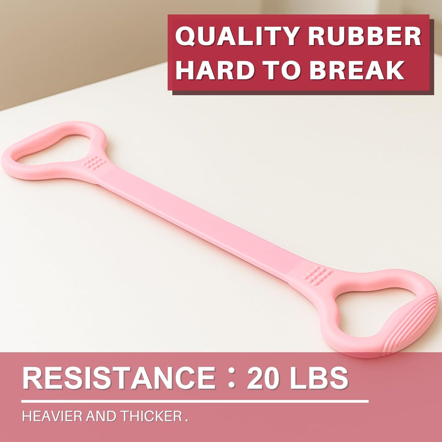 Figure 8 Resistance Band, Fitness Elastic Rope, Execrise Workout for Arm, Back, Chest and Shoulder, Yoga