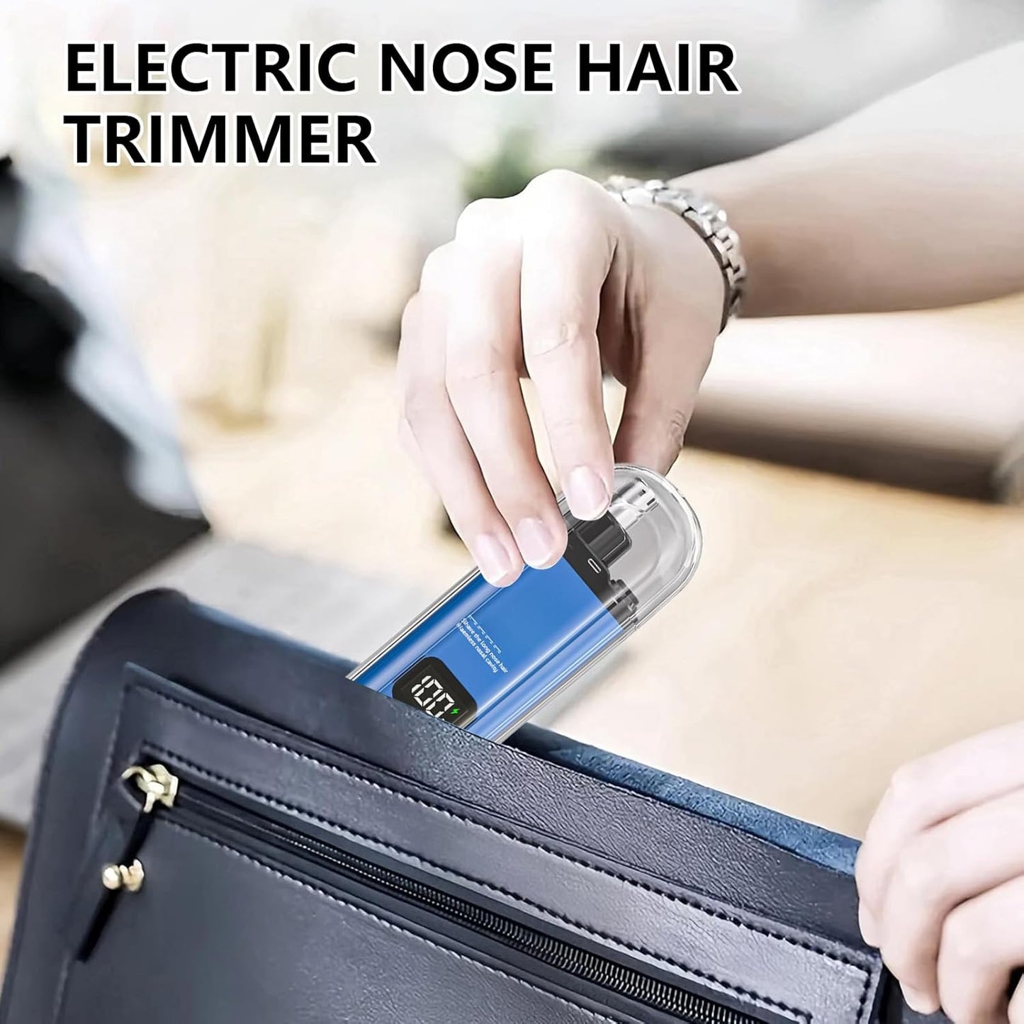 Rechargeable Trimmer Portable for Nose Hair Grooming Solution Waterproof for Home