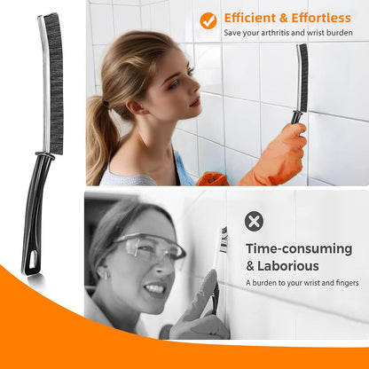5pcs Hard-bristled Crevice Cleaning Brush for Household Use
