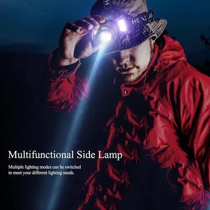Adjustable 30W LED Super Bright Head lamp with Red Light