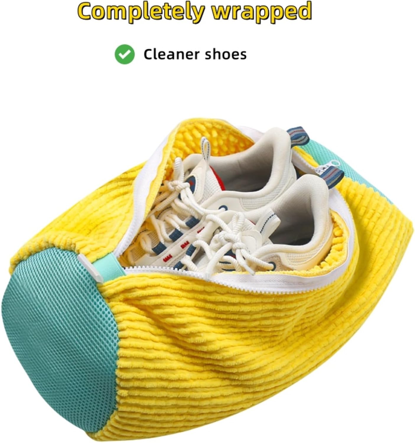 360° Deep Clean Reusable Shoe Wash Bag for Washing Machine